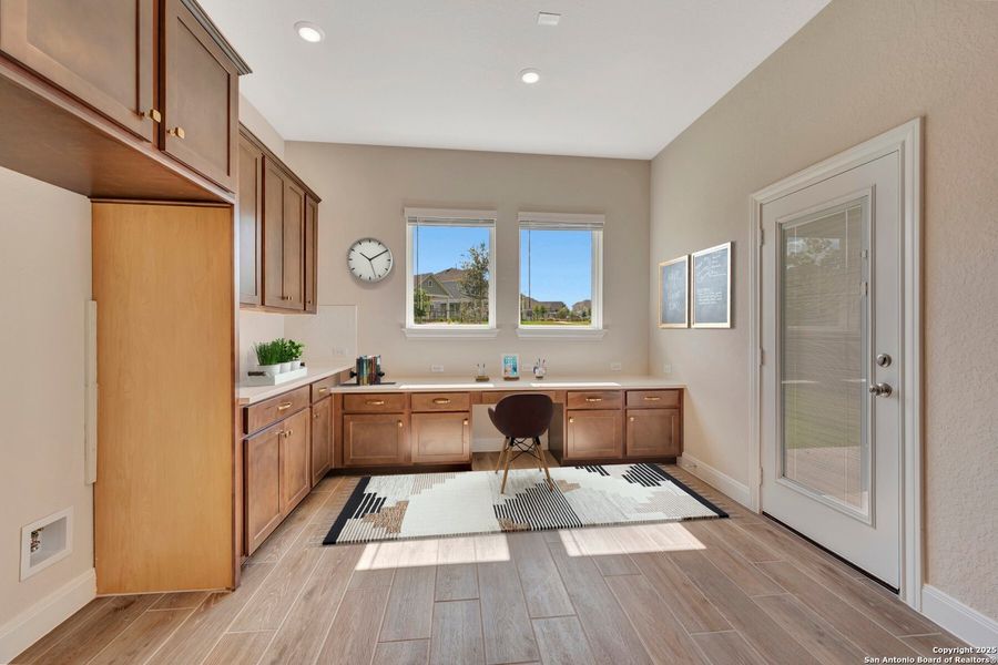 Furnished interior view inside a new home in The Crossvine 55’, Schertz (Image 4).