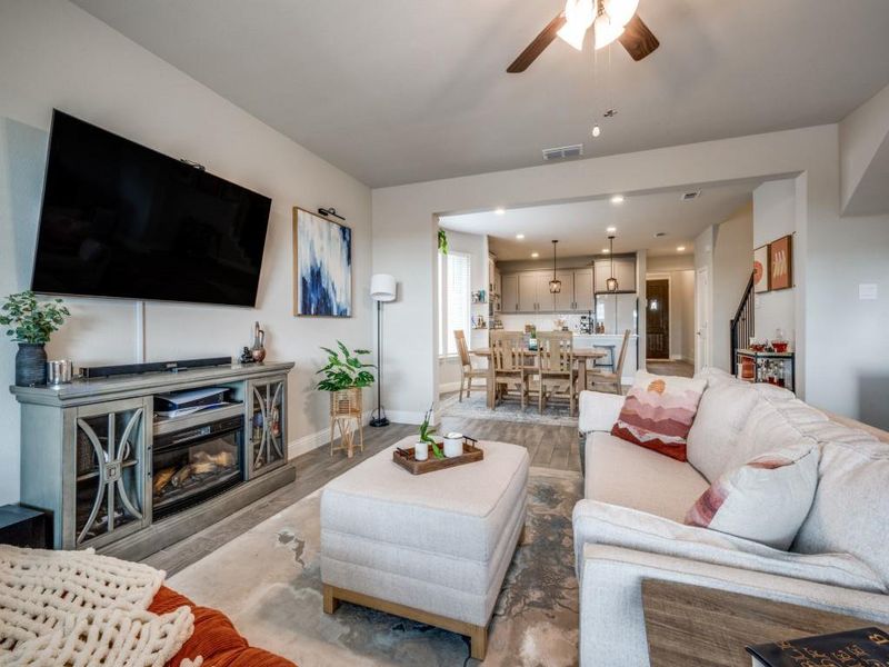 Designed for both everyday living and entertaining.