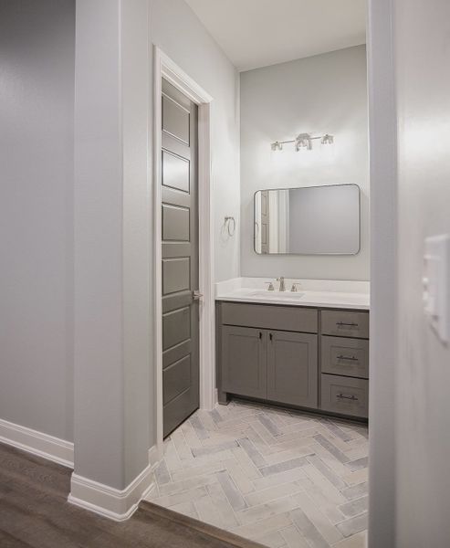 Representative furnished interior of a home built from the Dominion by Steve Klein Custom Builder in The Ranches at TerraVista, Victoria (Image 8).
