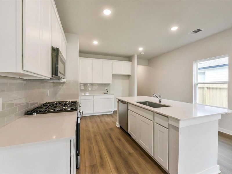 Furnished interior view inside a new home in The Villages at WestPointe, Dayton (Image 8).