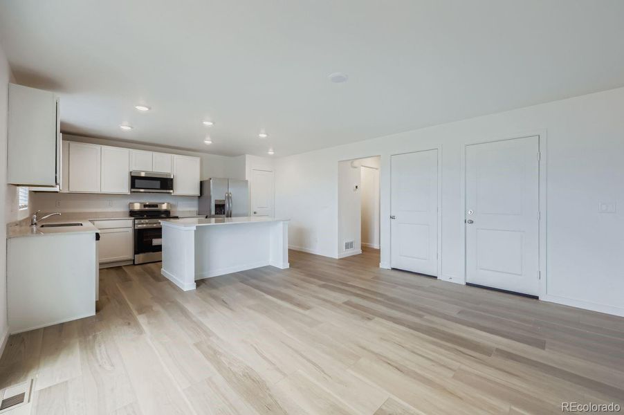 Furnished interior view inside a new home in Percheron: The Camden Collection, Colorado Springs (Image 6).