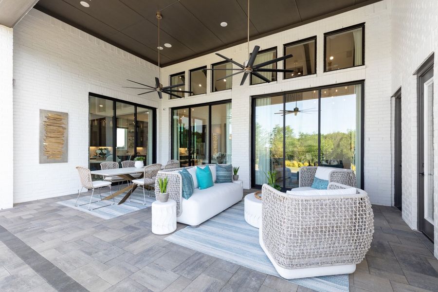 Representative Patio - some options shown