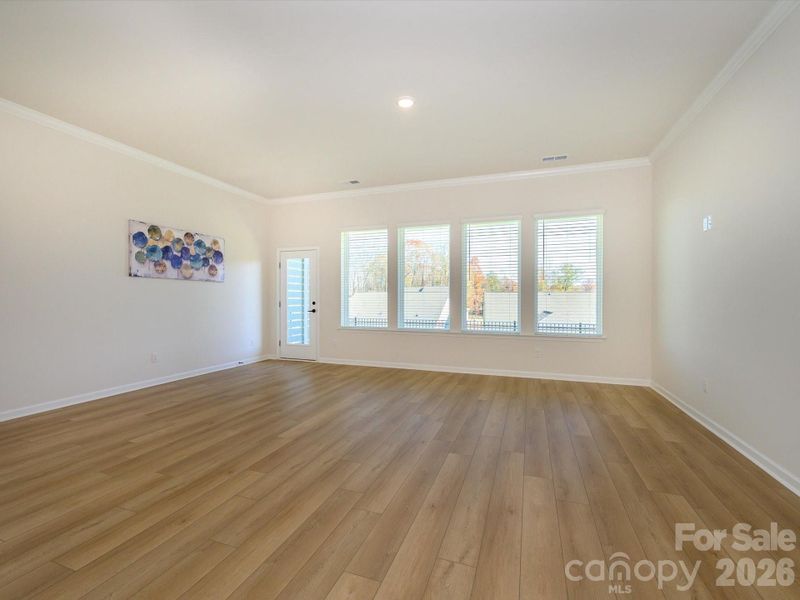 Spacious, unfurnished interior of a new home in Encore at Streamside - Classic Series, Waxhaw (Image 18).