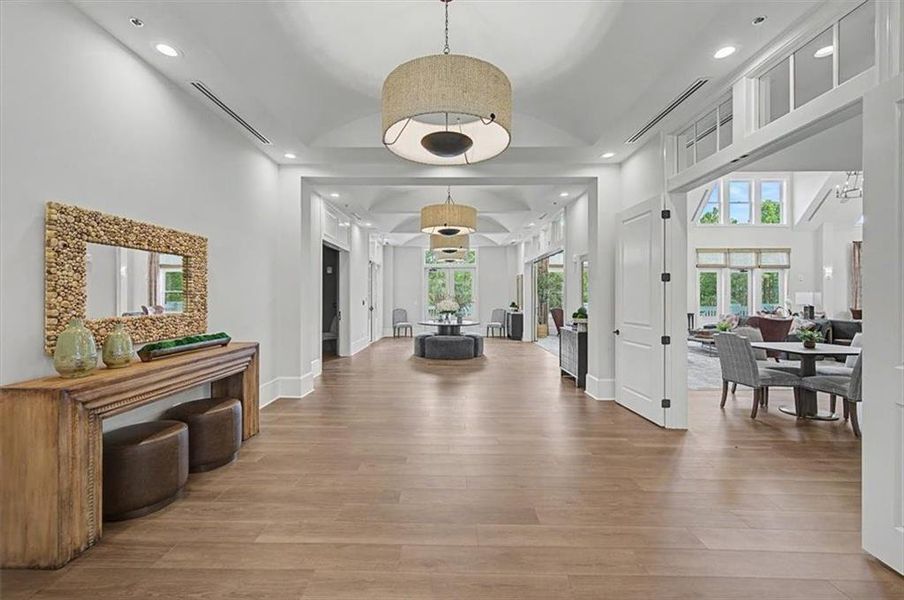 Furnished interior view inside a new home in Lakeside at River Green, Canton (Image 35).
