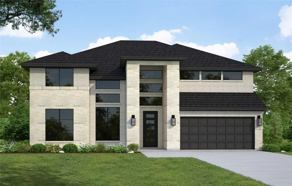 Westin Homes NEW Construction (Carter IX, Elevation H7) Currently under construction! Representative image. Features, specifications, selections and colors may vary.