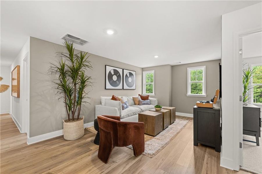 Furnished interior view inside a new home in Wellington Estates, Madison (Image 28).