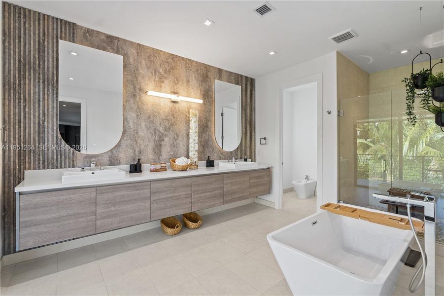 Furnished interior view inside a new home in , Weston (Image 17).