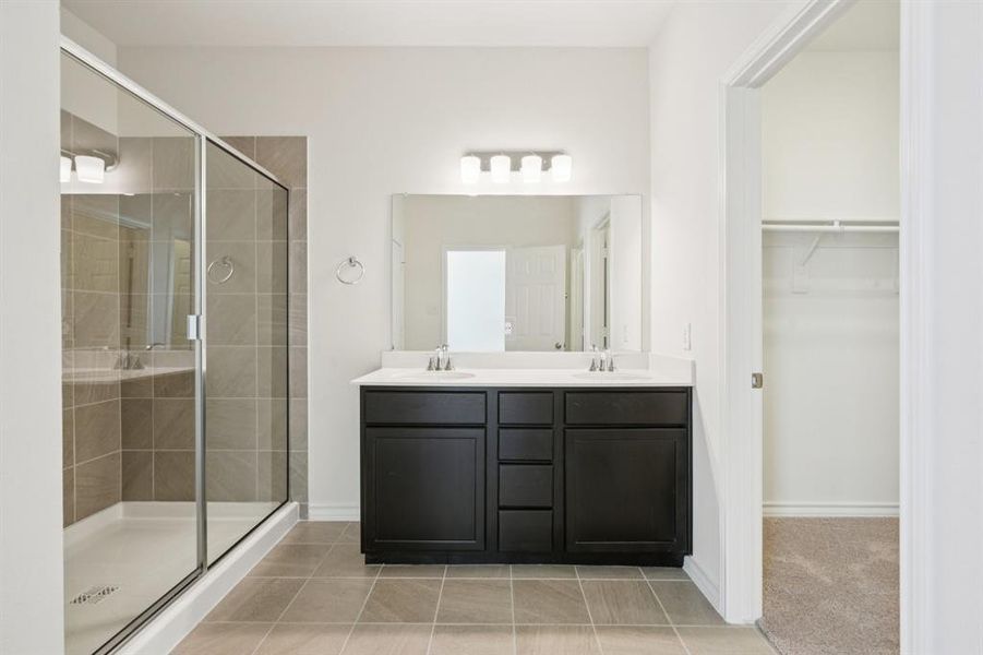 Furnished interior view inside a new home in Heartland Signature, Crandall (Image 7).