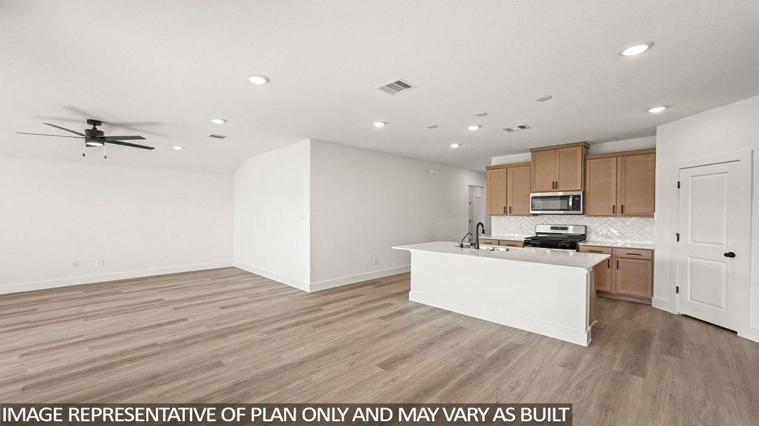 Furnished interior view inside a new home in Chapel Lakes, Montgomery (Image 12).