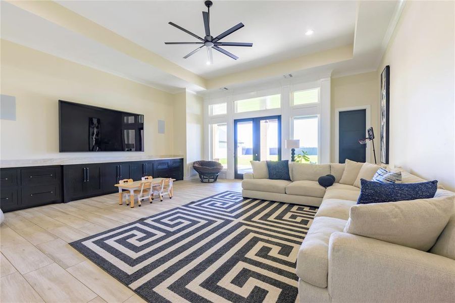 Furnished interior view inside a new home in , Odessa (Image 24).