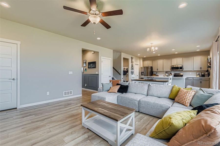 Furnished interior view inside a new home in , Lochbuie (Image 15).