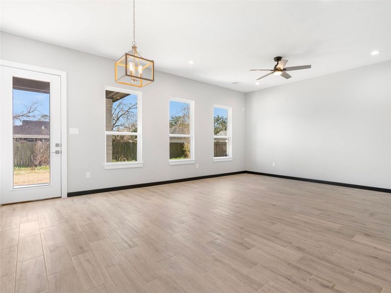Spacious, unfurnished interior of a new home in , Sweeny (Image 26). Spacious, unfurnished interior of a new home in , Sweeny (Image 26).
