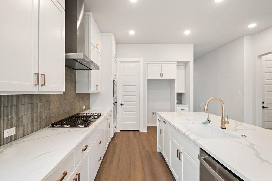Furnished interior view inside a new home in Park Central, Georgetown (Image 5).