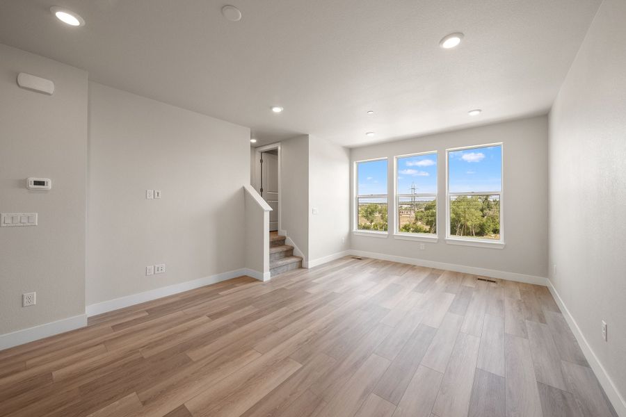 Spacious, unfurnished interior of a new home in Berkeley Villas, Denver (Image 14).