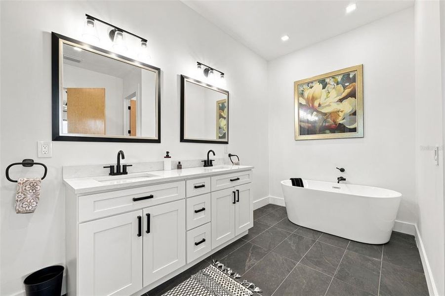 Furnished interior view inside a new home in , Port Richey (Image 43).