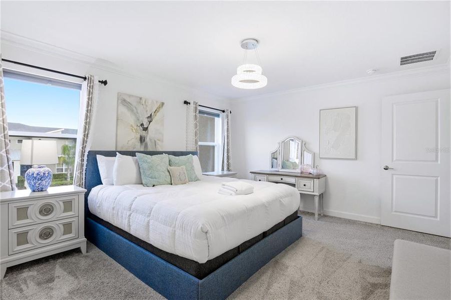 Furnished interior view inside a new home in , Kissimmee (Image 31). Furnished interior view inside a new home in , Kissimmee (Image 31).