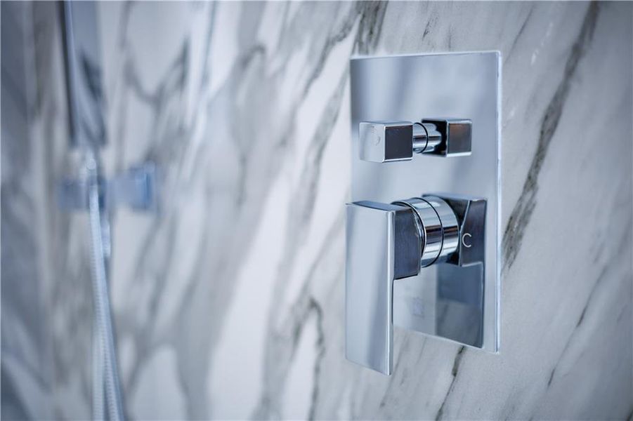 Close-up of interior finishes inside a home in , Suwanee (Image 42).