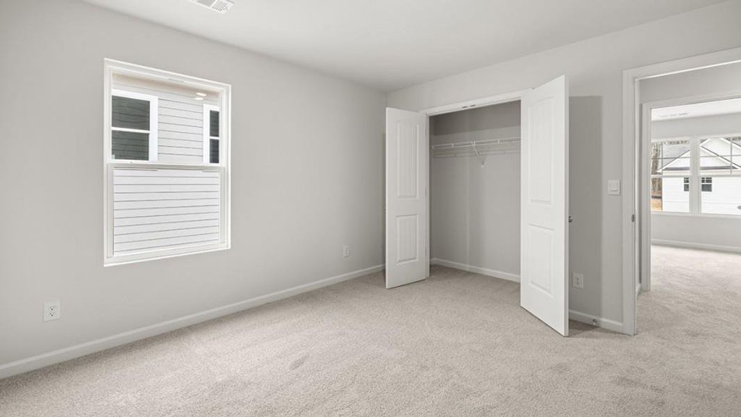 Spacious, unfurnished interior of a new home in Hamptons at Riverwood South, Dallas (Image 22).