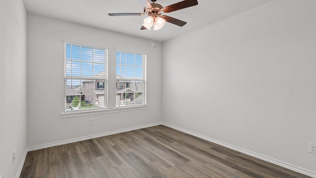 Spacious, unfurnished interior of a new home in Wildcat Ranch, Crandall (Image 26). Spacious, unfurnished interior of a new home in Wildcat Ranch, Crandall (Image 26).