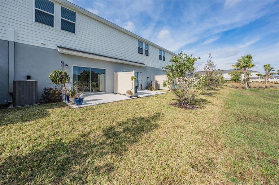 Exterior details and patio area of a home in , Wesley Chapel (Image 4). Exterior details and patio area of a home in , Wesley Chapel (Image 4).