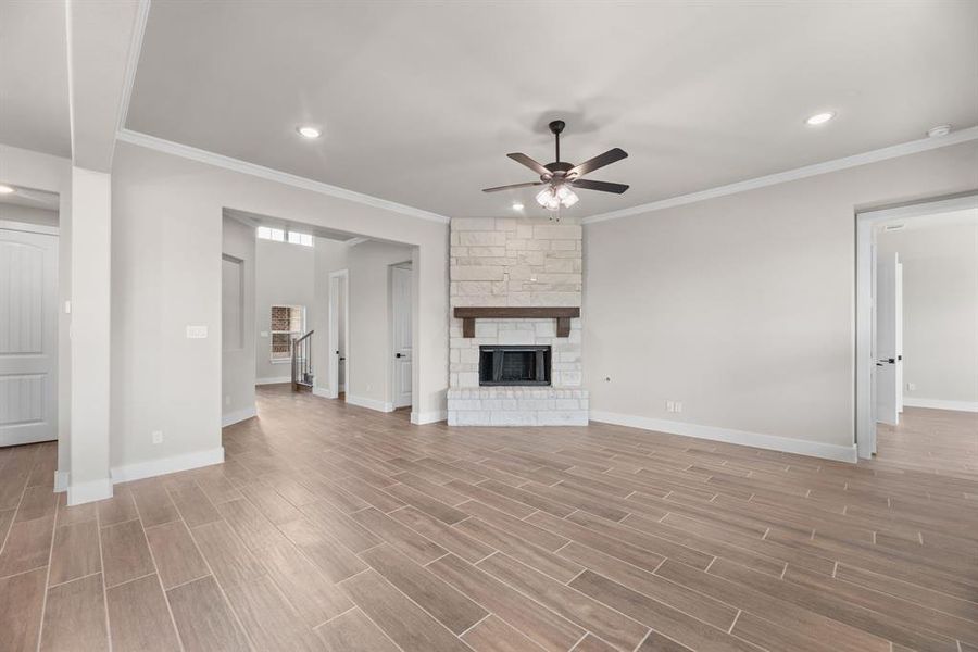 Spacious, unfurnished interior of a new home in Fannin Ranch, Leonard (Image 17). Spacious, unfurnished interior of a new home in Fannin Ranch, Leonard (Image 17).