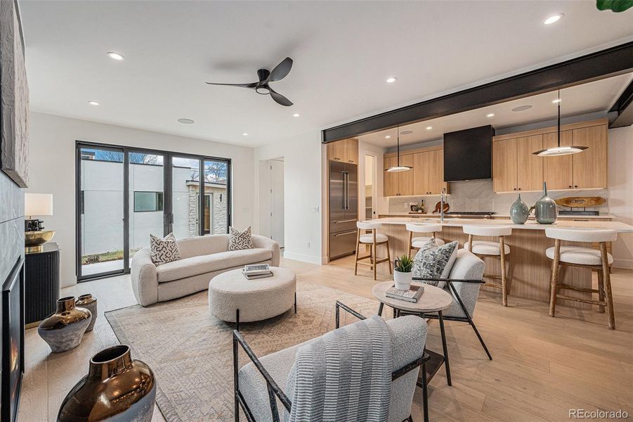 Wide open main floor