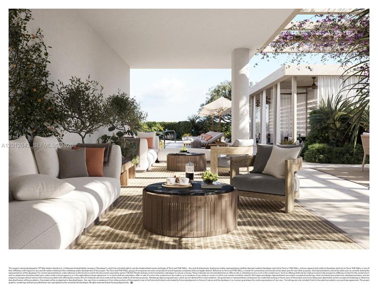 Furnished interior view inside a new home in , Bay Harbor Islands (Image 14). Furnished interior view inside a new home in , Bay Harbor Islands (Image 14).