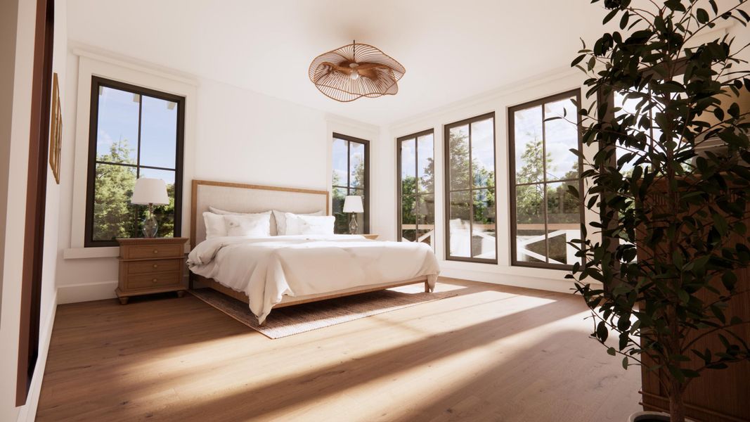 Furnished interior view inside a new home in , Isle Of Palms (Image 7).