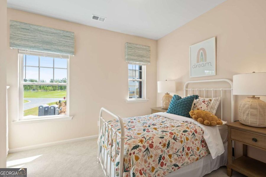 Furnished interior view inside a new home in Glendale Towns, Conyers (Image 25).