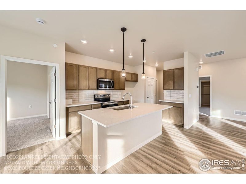 Furnished interior view inside a new home in , Westminster (Image 14). Furnished interior view inside a new home in , Westminster (Image 14).