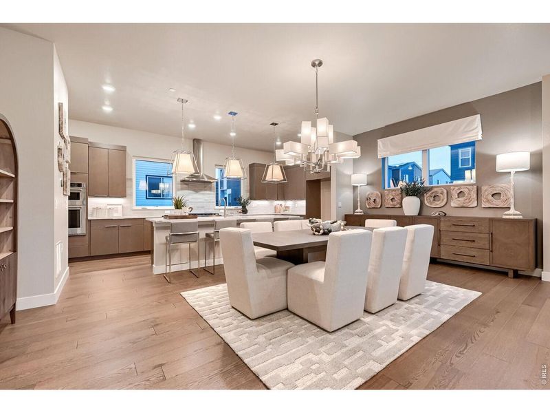 Furnished interior view inside a new home in Baseline, Broomfield (Image 19).