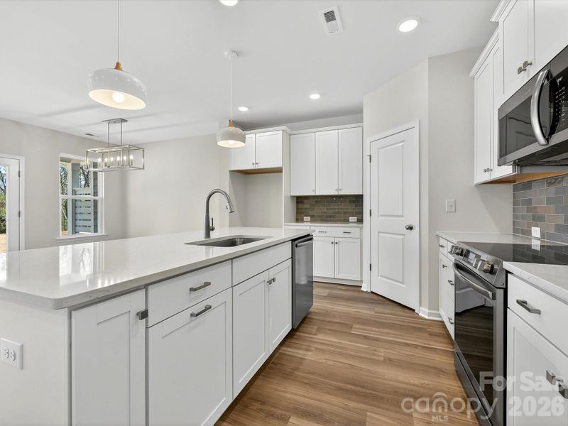 Furnished interior view inside a new home in Westview Towns, Waxhaw (Image 11).