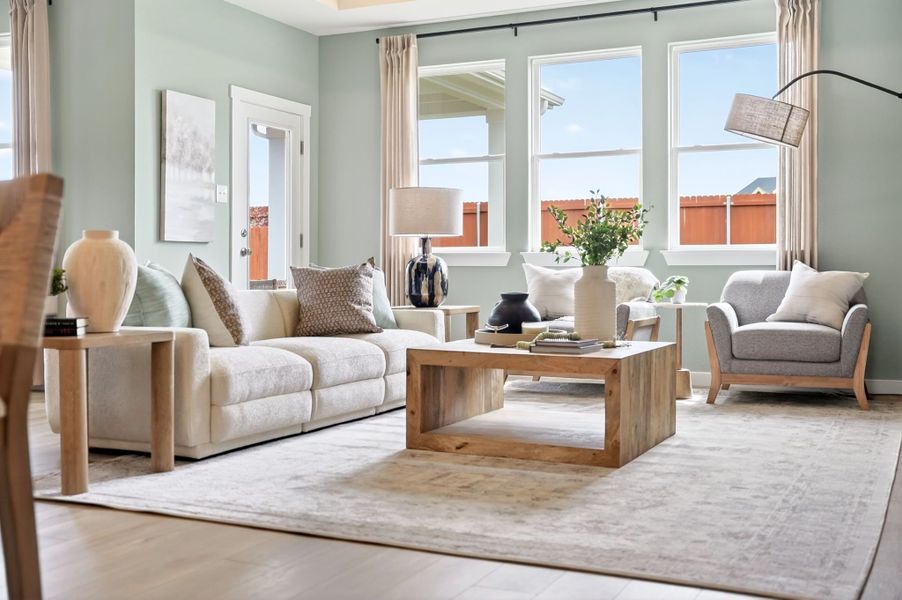 Representative furnished interior of a home built from the The Laurel M by Davidson Homes LLC in Parks at Foster Crossing, Anna (Image 23).