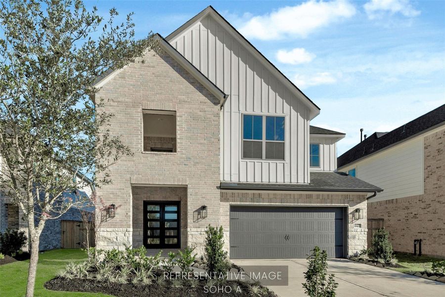 Westin Homes NEW Construction (Soho, Elevation A) Currently under construction! Representative image. Features, specifications, selections and colors may vary. Westin Homes NEW Construction (Soho, Elevation A) Currently under construction! Representative image. Features, specifications, selections and colors may vary.