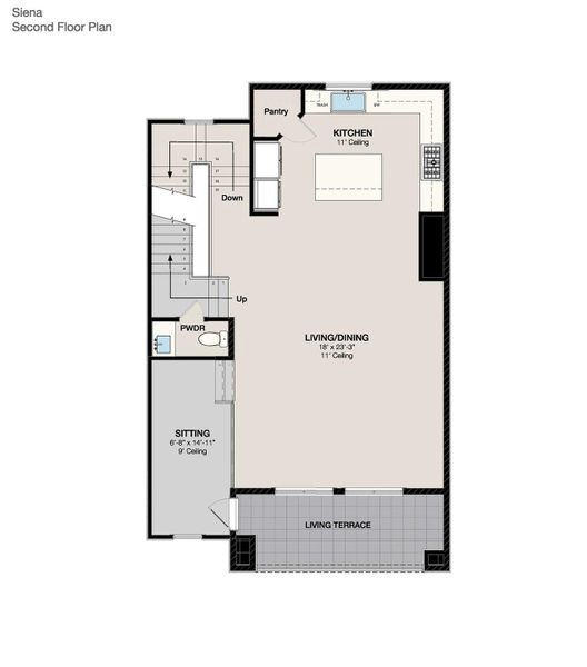 Rendering, colors, layouts and finishes my change.