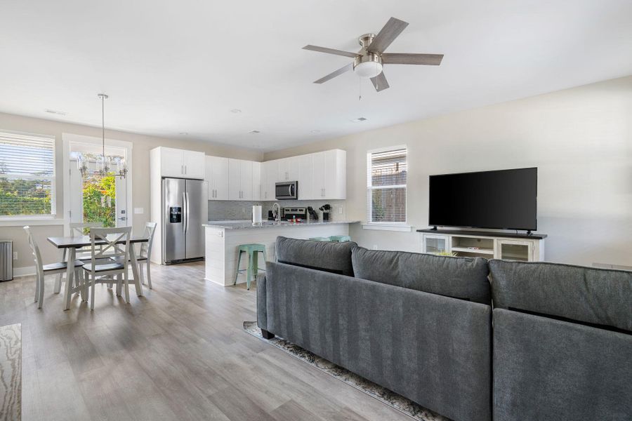 Furnished interior view inside a new home in , North Charleston (Image 5).
