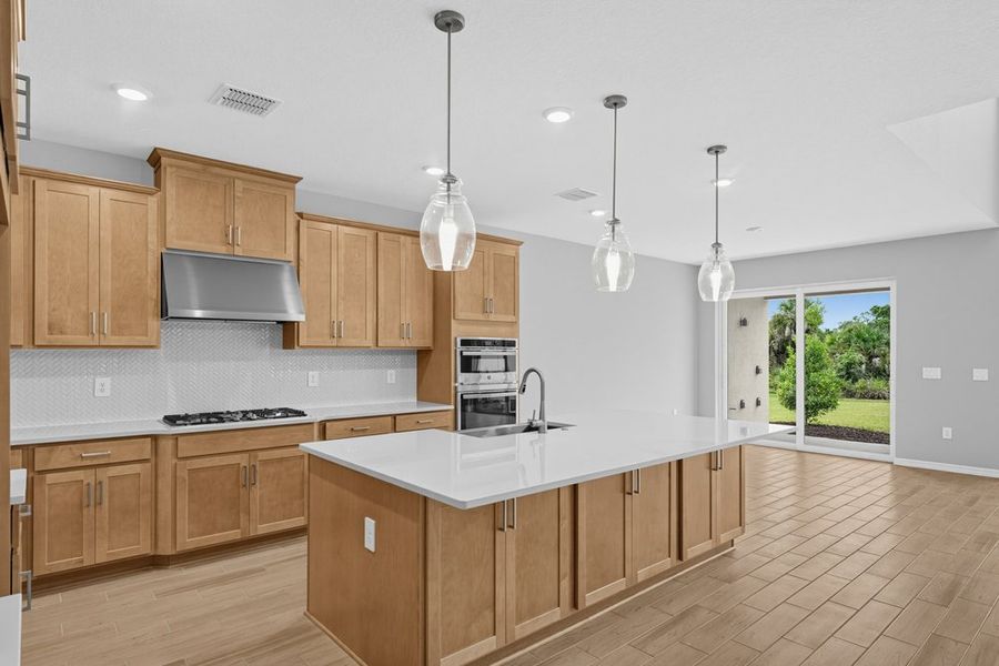 Furnished interior view inside a new home in Skye Ranch Community Group Page, Sarasota (Image 8).