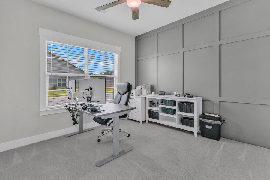 Furnished interior view inside a new home in Hewing Farms, Summerville (Image 7).