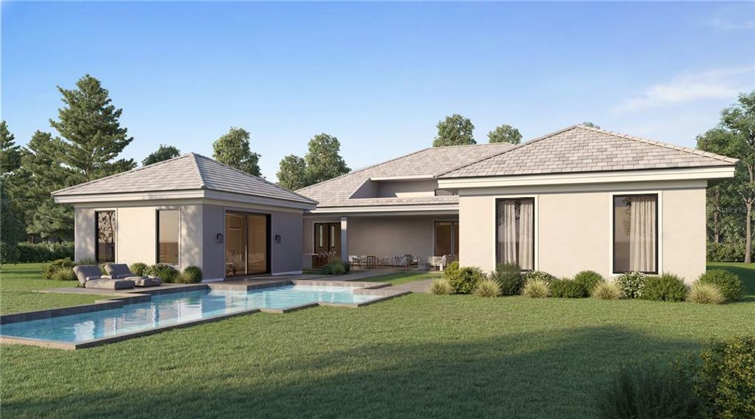 Exterior details and patio area of a home in , Montverde (Image 3).