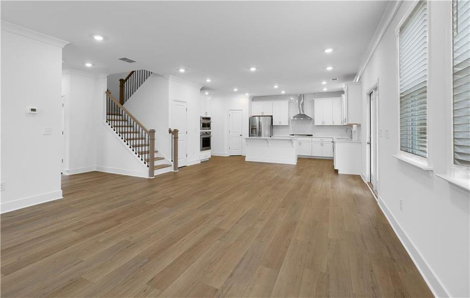 Spacious, unfurnished interior of a new home in Wellington Estates, Madison (Image 22).