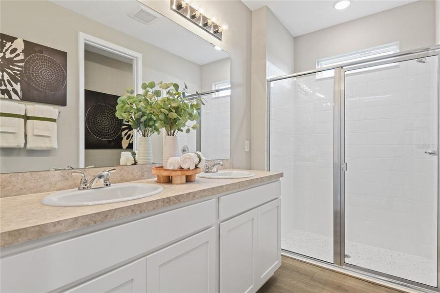 Furnished interior view inside a new home in Waterset, Apollo Beach (Image 9).
