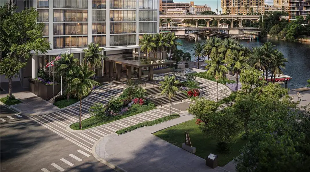 Condo located in Tampa, FL showcasing its design and architecture (Image 3).