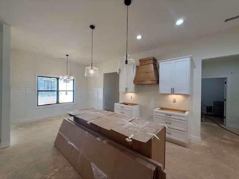 In-progress construction of a new home in , Rockmart, GA (Image 6).