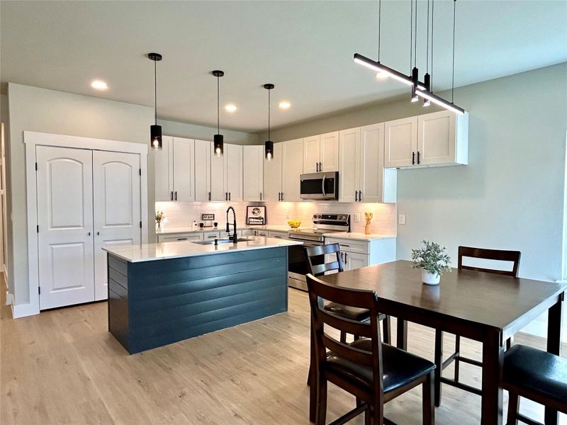 Furnished interior view inside a new home in , Bastrop (Image 3).