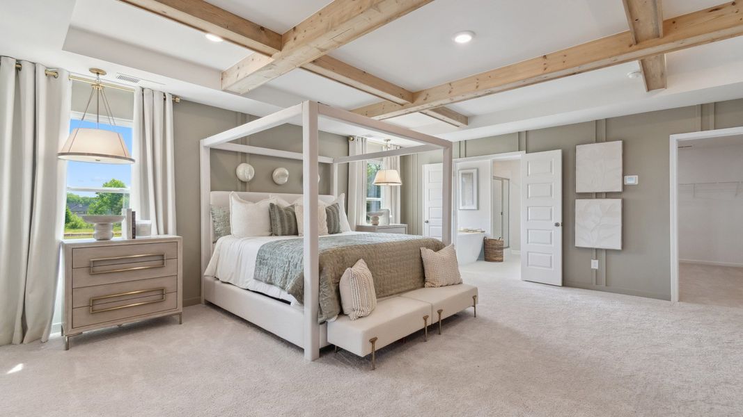 Furnished interior view inside a new home in Northcroft, Loganville (Image 29).