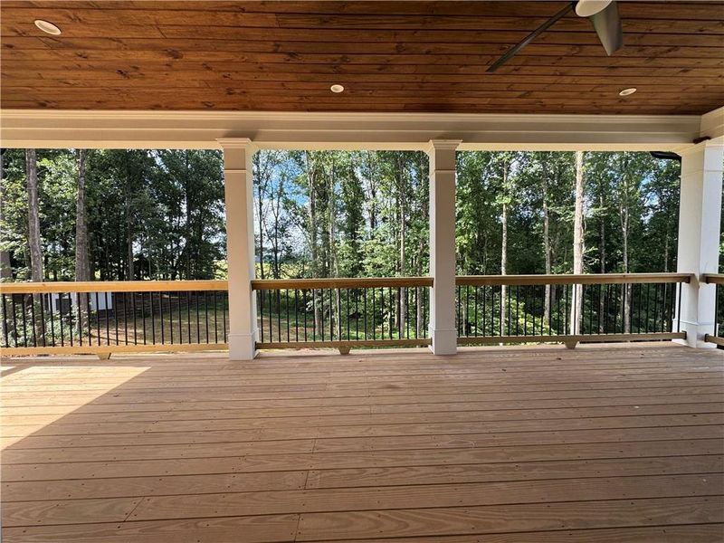 Exterior details and patio area of a home in , Woodstock (Image 4).
