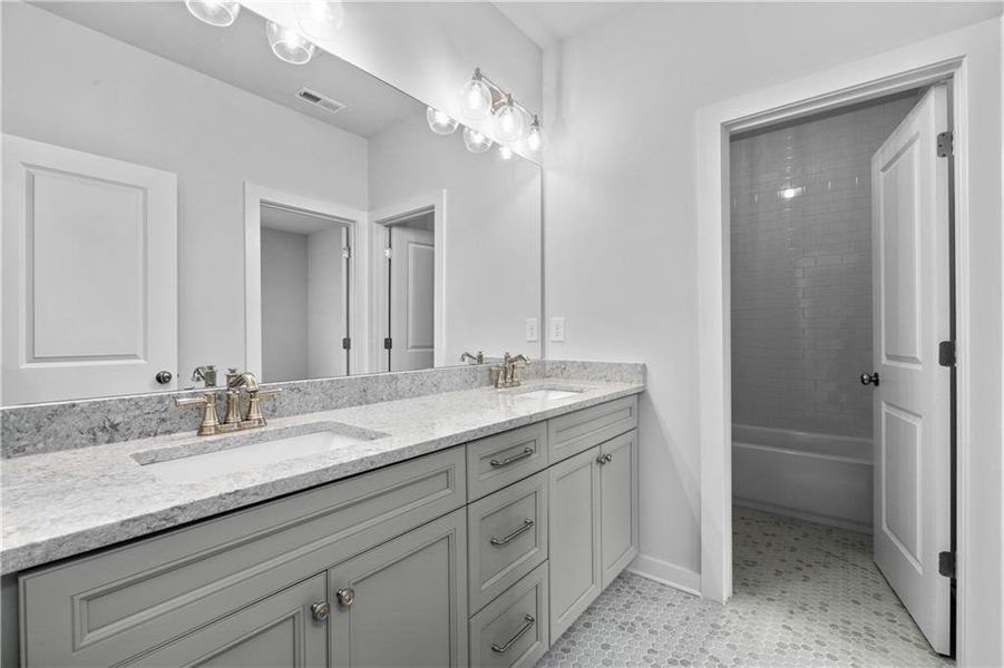 Furnished interior view inside a new home in Crossroads, Milton (Image 12).