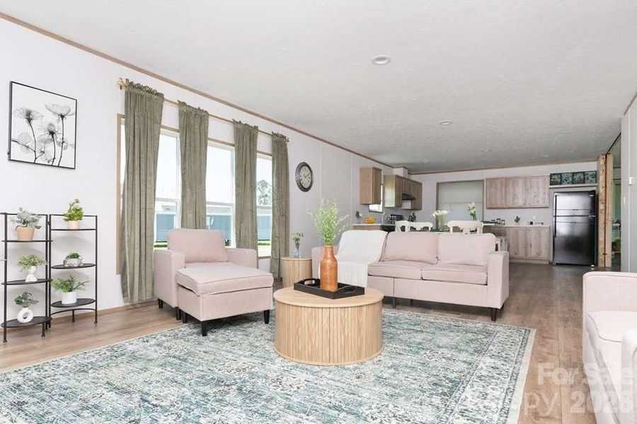Furnished interior view inside a new home in , Newton (Image 15).