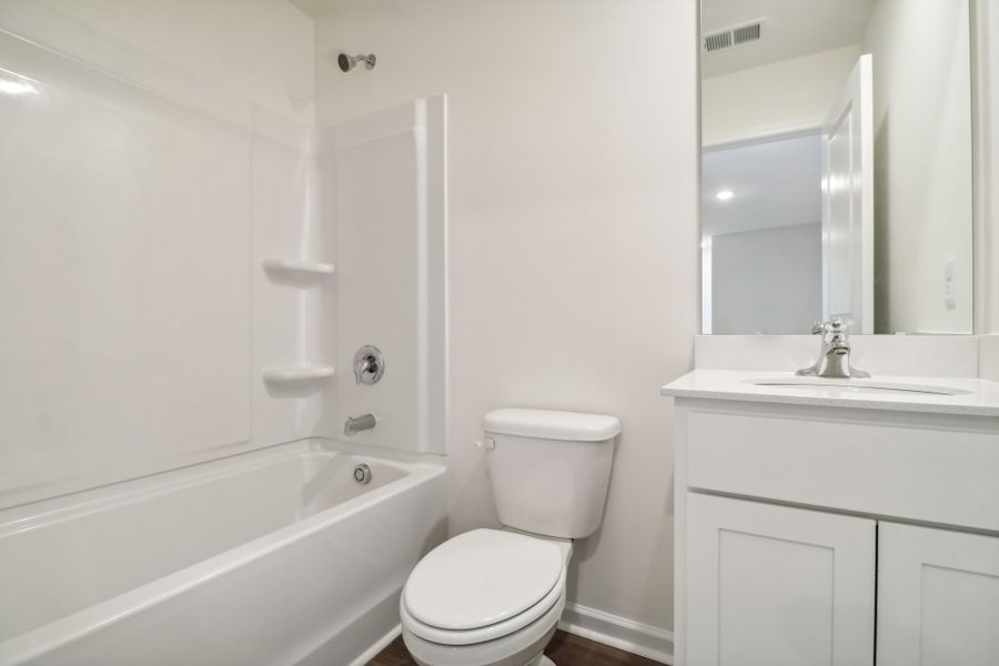 Representative furnished interior of a home built from the Meadowbrook by Great Southern Homes in Canopy Of Oaks, Sumter (Image 13).