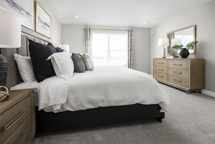 Representative furnished interior of a home built from the Dawson by Ryan Homes in Lake Mattie Preserve Single-Family, Auburndale (Image 15). Representative furnished interior of a home built from the Dawson by Ryan Homes in Lake Mattie Preserve Single-Family, Auburndale (Image 15).